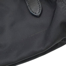 将图像加载到图库查看器中，PRADA Studded Shoulder Bag Black/White1BD118 Nylon Leather
