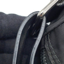 将图像加载到图库查看器中，PRADA Studded Shoulder Bag Black/White1BD118 Nylon Leather
