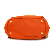 将图像加载到图库查看器中，PRADA Nylon Handbag OrangeBN1757 Nylon Leather
