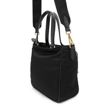 将图像加载到图库查看器中，PRADA Nylon 2wayTote Bag Black1BG308 Nylon Leather
