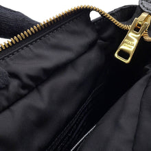 将图像加载到图库查看器中，PRADA Nylon 2wayTote Bag Black1BG308 Nylon Leather
