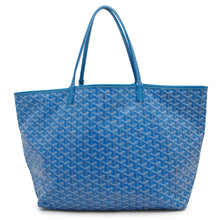 将图像加载到图库查看器中，GOYARD Saint Louis Blue PVC Leather Size GM
