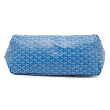 将图像加载到图库查看器中，GOYARD Saint Louis Blue PVC Leather Size GM
