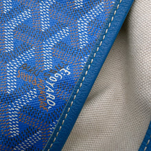 将图像加载到图库查看器中，GOYARD Saint Louis Blue PVC Leather Size GM

