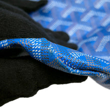 将图像加载到图库查看器中，GOYARD Saint Louis Blue PVC Leather Size GM
