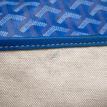 将图像加载到图库查看器中，GOYARD Saint Louis Blue PVC Leather Size GM
