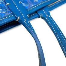 将图像加载到图库查看器中，GOYARD Saint Louis Blue PVC Leather Size GM
