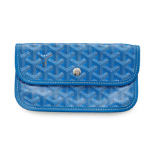 将图像加载到图库查看器中，GOYARD Saint Louis Blue PVC Leather Size GM
