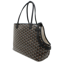 将图像加载到图库查看器中，GOYARD Cyan・Gris BlackCHIENGPMLTY01CL01P PVC Leather
