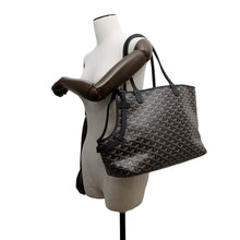 将图像加载到图库查看器中，GOYARD Cyan・Gris BlackCHIENGPMLTY01CL01P PVC Leather

