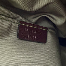 将图像加载到图库查看器中，Berluti Scritto Shoulder Bag Brown/Navy/Khaki Nylon Leather
