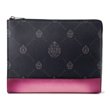 Load image into Gallery viewer, Berluti Nino Volume Clutch Bag Black/Pink Leather
