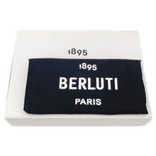 Load image into Gallery viewer, Berluti Nino Volume Clutch Bag Black/Pink Leather
