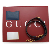 将图像加载到图库查看器中，GUCCI Bamboo 1947 GUCCI100 2-Way Handbag 100th Anniversary Model Blue/Orange678489 Bamboo Leather Size Medium
