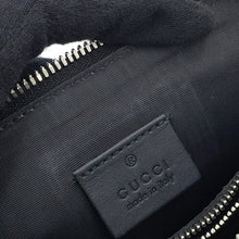 Load image into Gallery viewer, GUCCI GUCCY Print SEGA Collaboration Mini Shoulder Bag Black/Gold511189 Leather
