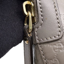 Load image into Gallery viewer, GUCCI MicroGuccissima 2WAYHandbag Gray449654 Leather
