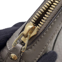 Load image into Gallery viewer, GUCCI MicroGuccissima 2WAYHandbag Gray449654 Leather
