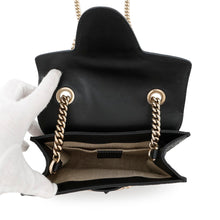将图像加载到图库查看器中，GUCCI Emily MicroGuccissima Chainshoulder Bag Black449636 Leather
