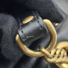 将图像加载到图库查看器中，GUCCI GG Marmont Quilted Mini 2WAYHandbag Black696123 Leather
