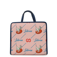 将图像加载到图库查看器中，GUCCI Children&#39;s Handbag Jetsons Pink/Blue605614 PVC Leather
