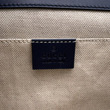 将图像加载到图库查看器中，GUCCI Dionysus 2-Way Handbag Navy/Green/Red448075 Bamboo Leather
