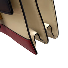 将图像加载到图库查看器中，GUCCI Dionysus 2-Way Handbag Ivory/Green/Red448075 Bamboo Leather
