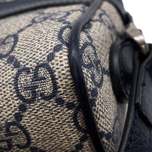将图像加载到图库查看器中，GUCCI Ophidia GG Supreme Mini Shoulder Bag Beige/Navy517350 PVC Leather
