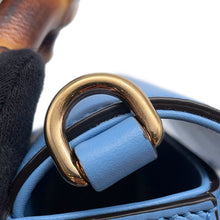 将图像加载到图库查看器中，GUCCI 3WAYShoulder Bag Light Blue702106 Bamboo Leather
