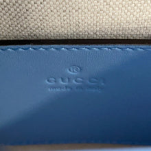 将图像加载到图库查看器中，GUCCI 3WAYShoulder Bag Light Blue702106 Bamboo Leather
