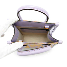 将图像加载到图库查看器中，GUCCI ★Jumbo GG 2WAY Shoulder Bag Beige/Purple671623 Canvas Leather
