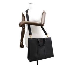 将图像加载到图库查看器中，GUCCI 2WAYTote Bag Black429036 Leather
