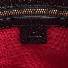 将图像加载到图库查看器中，GUCCI 2WAYTote Bag Black429036 Leather
