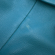 将图像加载到图库查看器中，GUCCI Logo Large Tote Bag Light Blue674837 Leather
