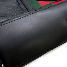 Load image into Gallery viewer, GUCCI GG Imprime Cherie Line Tote Bag Black347987 PVC Leather
