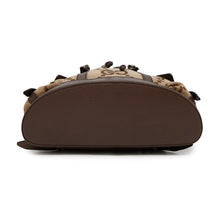 将图像加载到图库查看器中，GUCCI Jumbo GG Backpack Beige/Brown678829 Canvas Leather
