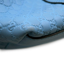 将图像加载到图库查看器中，GUCCI MicroGuccissima 2WAYHandbag Light Blue449656 Leather

