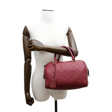 Load image into Gallery viewer, LOUIS VUITTON Speedy Bandouliere scarletM44145 Monogram Empreinte Leather Size 25
