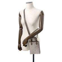 Load image into Gallery viewer, LOUIS VUITTON Petit Sac Plat MetalicTaupe Grey/GrayM90564 Monogram Vernis Leather
