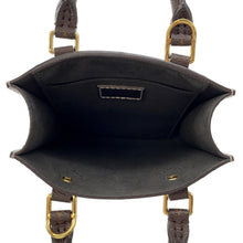 将图像加载到图库查看器中，LOUIS VUITTON Petit Sac Plat MetalicTaupe Grey/GrayM90564 Monogram Vernis Leather
