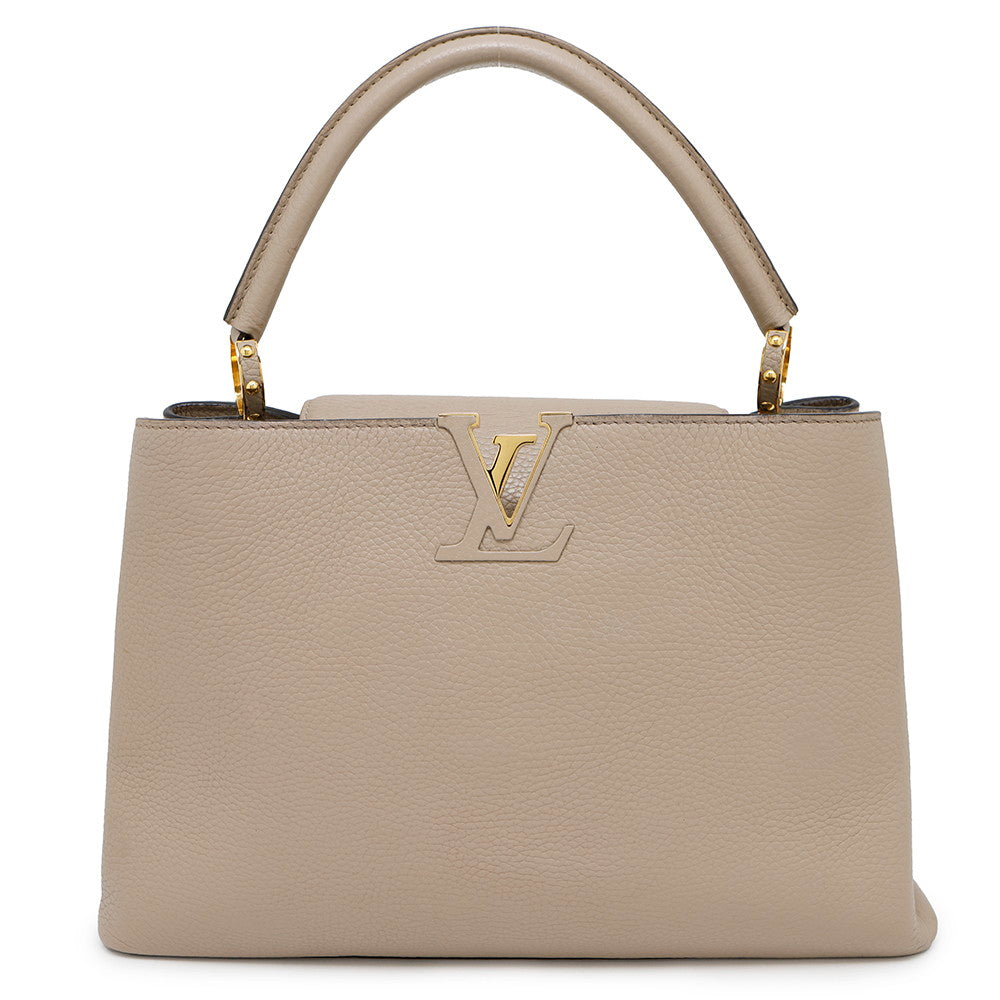 LOUIS VUITTON Capucines GaletM42253 Taurillon Leather Size MM