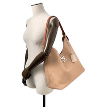 将图像加载到图库查看器中，LOUIS VUITTON Rock Me Hobo BeigeM44330 Leather
