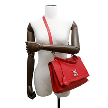 将图像加载到图库查看器中，LOUIS VUITTON Rock Me Cartable RubyM50363 Calf Leather
