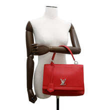 将图像加载到图库查看器中，LOUIS VUITTON Rock Me Cartable RubyM50363 Calf Leather
