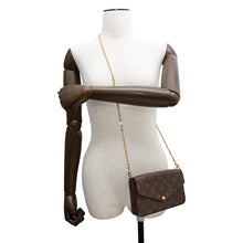 Load image into Gallery viewer, LOUIS VUITTON Felicie Pochette FuchsiaM81896 Monogram
