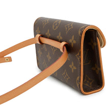 将图像加载到图库查看器中，LOUIS VUITTON Pochette Florentine BrownM51855 Monogram Size XS
