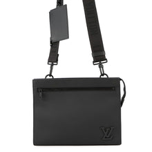 Load image into Gallery viewer, LOUIS VUITTON Messenger Voyage NoirM59329 Aerogram Leather
