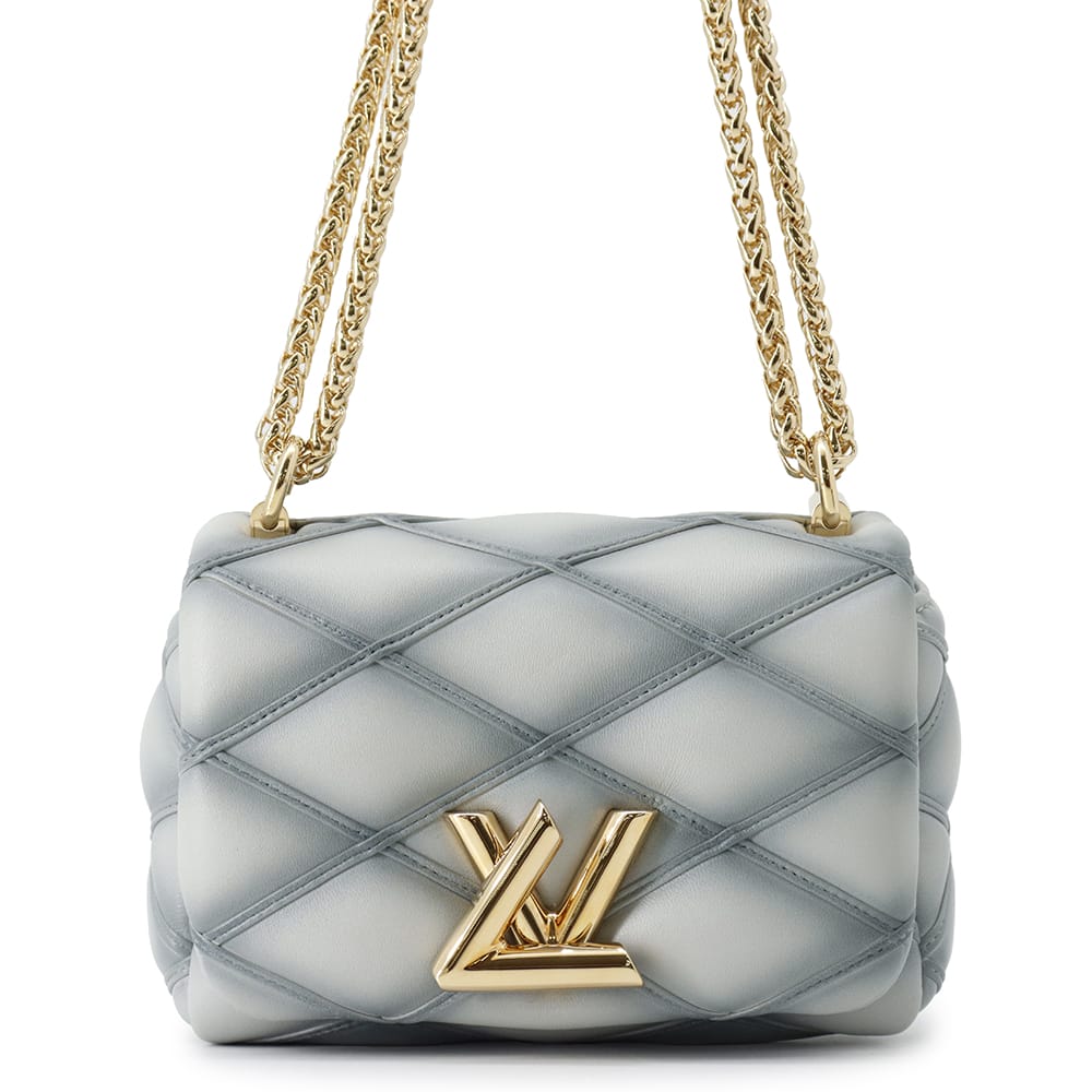 LOUIS VUITTON PICO GO-14 BlueM83071 Lamb Leather