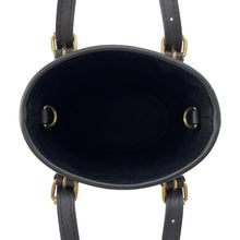 将图像加载到图库查看器中，LOUIS VUITTON Nano bucket Beige/NoirM82418 Cotton Leather Size Nano
