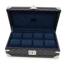 将图像加载到图库查看器中，LOUIS VUITTON Coffret 8 Montor BlackN48226 Damier Graphite
