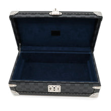 将图像加载到图库查看器中，LOUIS VUITTON Coffret 8 Montor BlackN48226 Damier Graphite
